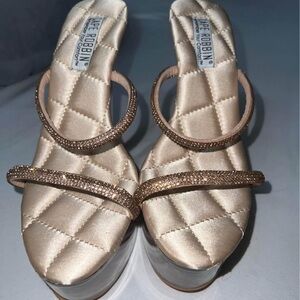 Women's Gold Platform Sandals